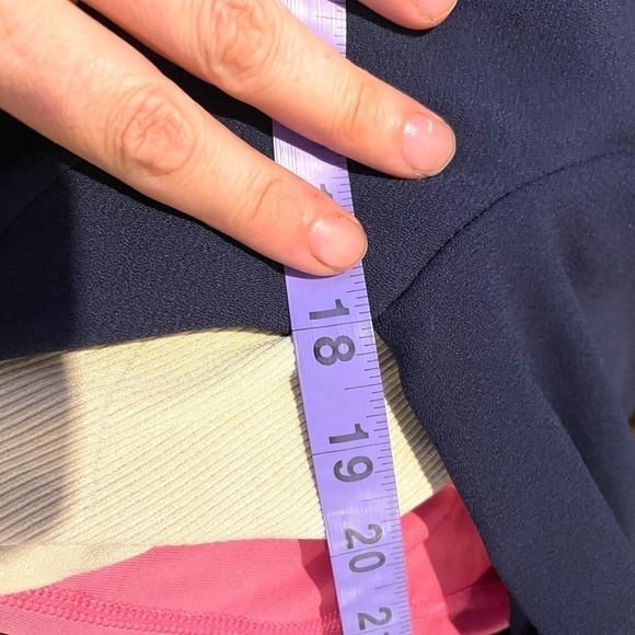 Blue H&M Navy dress with gold buttons 🤍 - Picture 9 of 9